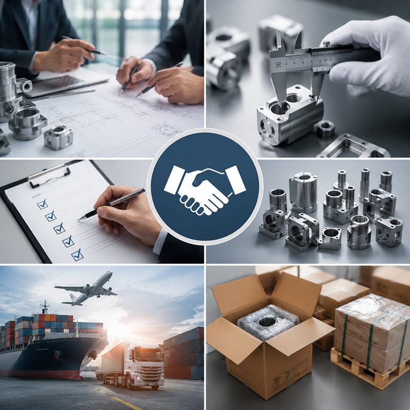 Custom aluminum project review, inspection, parts, logistics, and packing